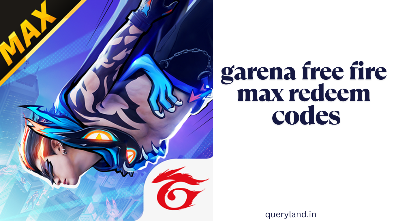 garena free fire max redeem codes